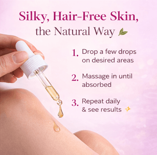 Cyperus Rotundus Hair Removal Oil 🌿✨